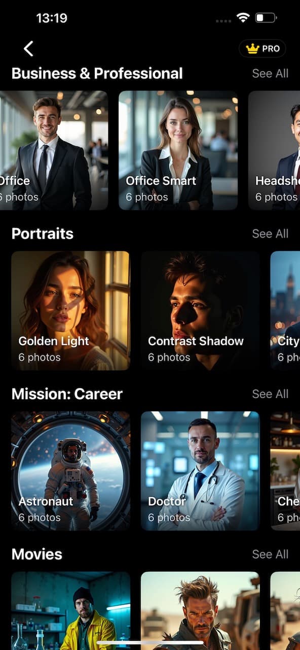 AI Headshot Generator App